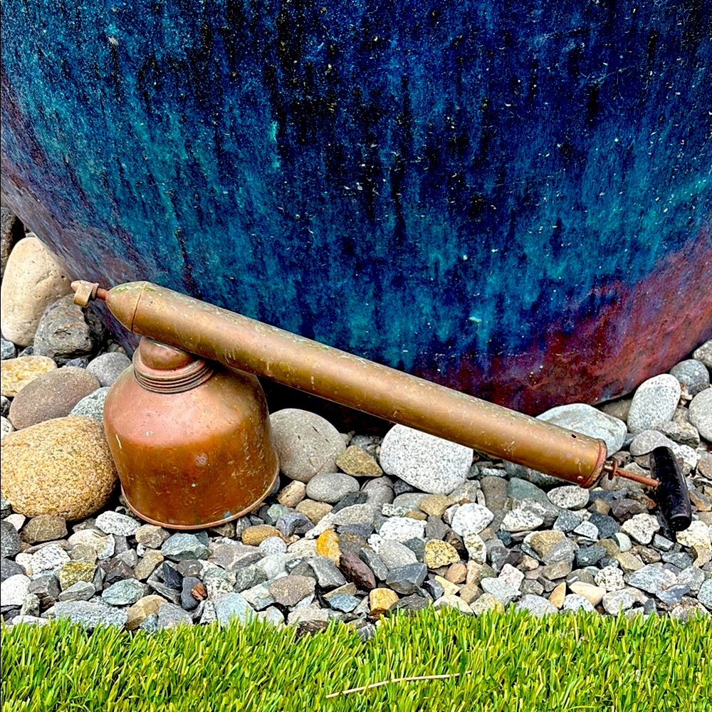 Vintage BLIZZARD Continuous Copper & Brass Sprayer by D. B. Smith & Co.
